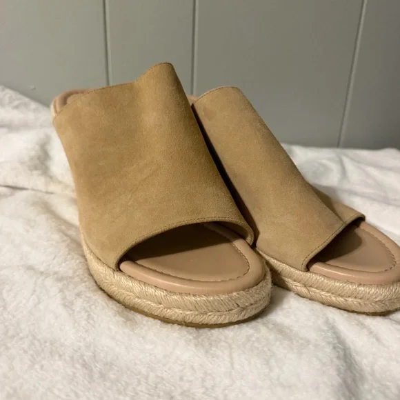 Stuart Weitzman Espadrille Wedge Sandals - Picture 2 of 9